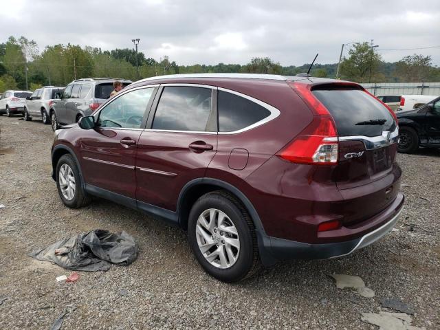 2HKRM4H70GH699891 - 2016 HONDA CR-V EXL BURGUNDY photo 2