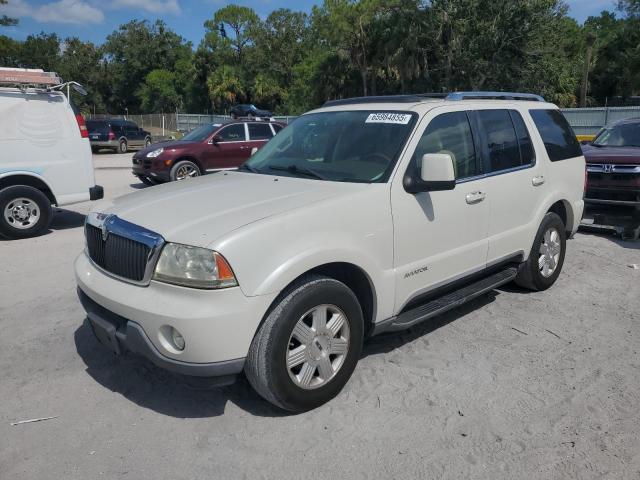 5LMEU88H04ZJ01097 - 2004 LINCOLN AVIATOR WHITE photo 1