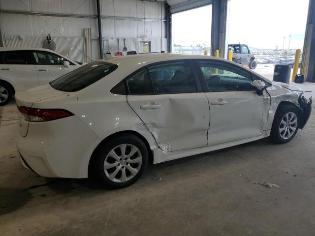 5YFEPMAE7MP179605 - 2021 TOYOTA COROLLA LE 白色 照片 3