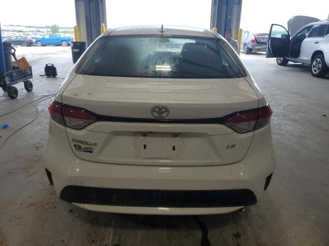 5YFEPMAE7MP179605 - 2021 TOYOTA COROLLA LE 白色 照片 6