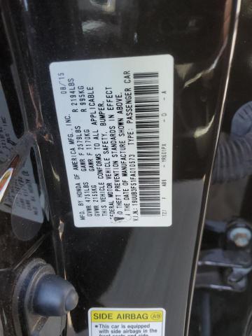 19UUB3F51FA010573 - 2015 ACURA TLX TECH PURPLE photo 13