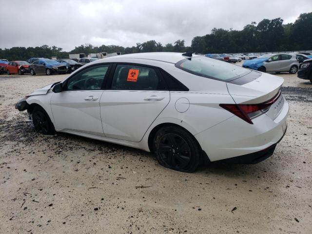 5NPLM4AG5NH068017 - 2022 HYUNDAI ELANTRA SEL WHITE photo 2