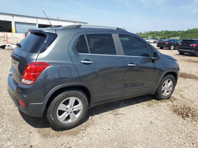 KL7CJLSB0JB709220 - 2018 CHEVROLET TRAX 1LT Gri fotoğraf 3
