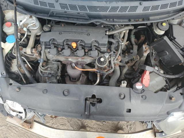 2HGFG11099H007064 - 2009 HONDA CIVIC EXL GRAY photo 12