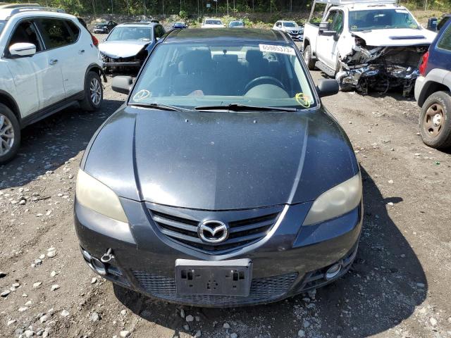 JM1BK323341110245 - 2004 MAZDA MAZDA3 S BLACK photo 5