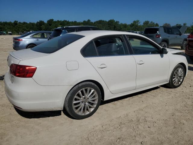 3VWLL7AJ1EM371514 - 2014 VOLKSWAGEN JETTA TDI WHITE photo 3