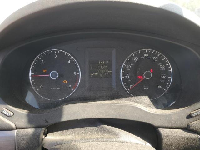 3VWLL7AJ1EM371514 - 2014 VOLKSWAGEN JETTA TDI WHITE photo 9