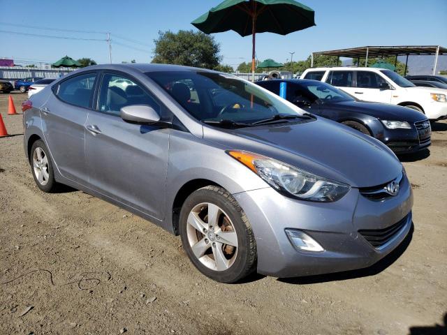 KMHDH4AE2DU003634 - 2013 HYUNDAI ELANTRA GLS SILVER photo 4