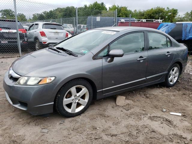 2HGFA16699H316662 - 2009 HONDA CIVIC LX-S GRAY photo 1