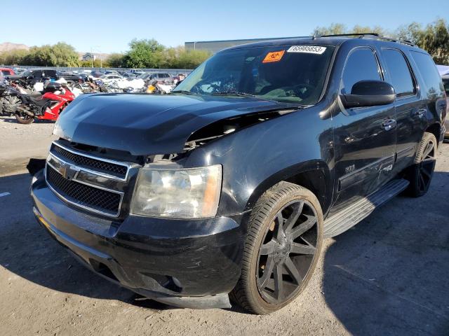 1GNSCBE07CR104741 - 2012 CHEVROLET TAHOE C1500 LT BLACK photo 1