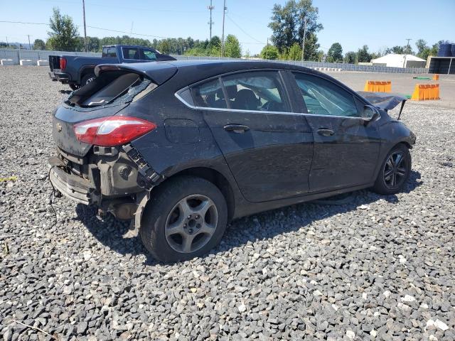 3G1BE6SM5JS575727 - 2018 CHEVROLET CRUZE LT შავი ფოტო 3