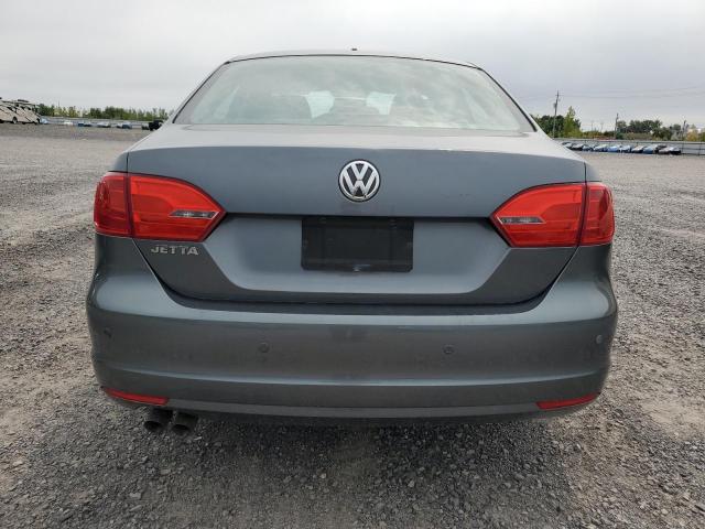 3VW2K7AJ6DM371702 - 2013 VOLKSWAGEN JETTA BASE 灰色 照片 6