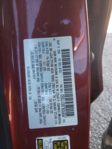 JM3ER29L880170582 - 2008 MAZDA CX-7 RED photo 10