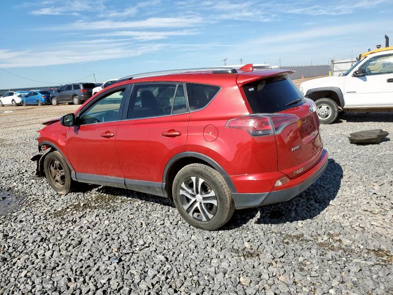 JTMZFREV6HJ102049 - 2017 TOYOTA RAV4 LE წითელი ფოტო 2