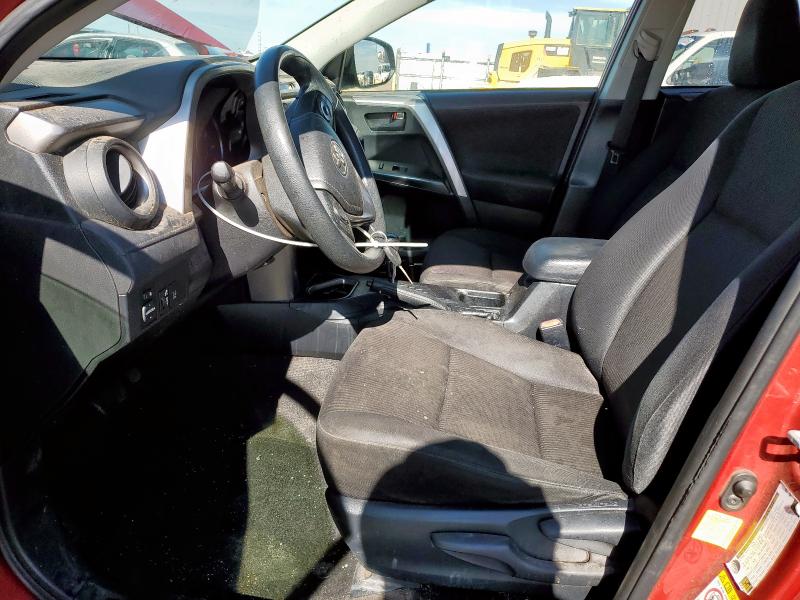 JTMZFREV6HJ102049 - 2017 TOYOTA RAV4 LE წითელი ფოტო 7