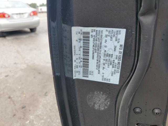 1FMEU74E37UA63665 - 2007 FORD EXPLORER EDDIE BAUER GRAY photo 12