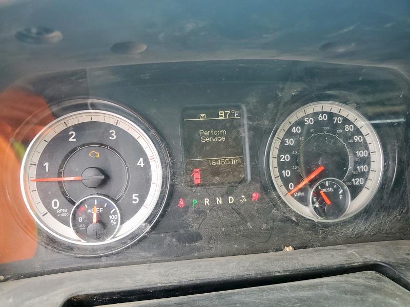 3C6UR4CL4HG656964 - 2017 RAM 2500 ST GRAY photo 9