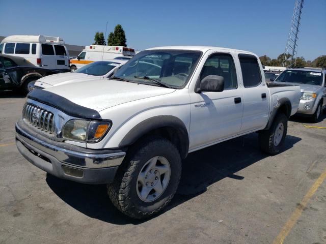 5TEGM92N74Z412406 - 2004 TOYOTA TACOMA DOUBLE CAB PRERUNNER WHITE photo 1
