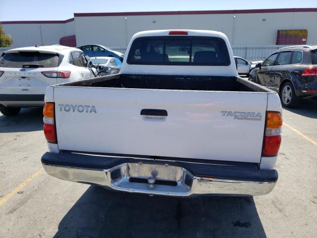 5TEGM92N74Z412406 - 2004 TOYOTA TACOMA DOUBLE CAB PRERUNNER WHITE photo 6