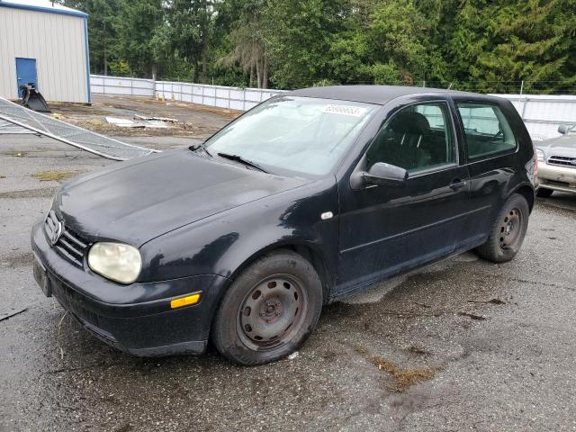 9BWBL61J744040137 - 2004 VOLKSWAGEN GOLF GL BLACK photo 1