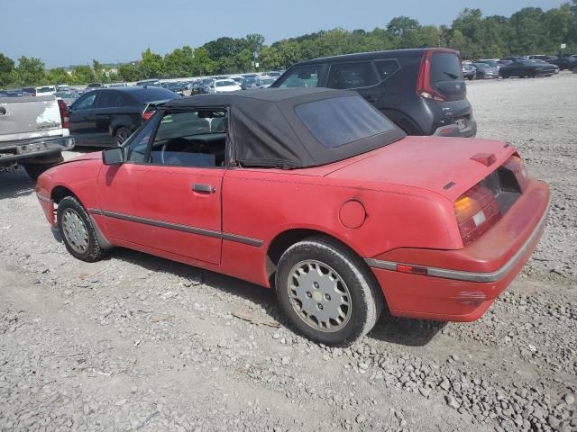 6MPCT01Z2P8644718 - 1993 MERCURY CAPRI RED photo 2