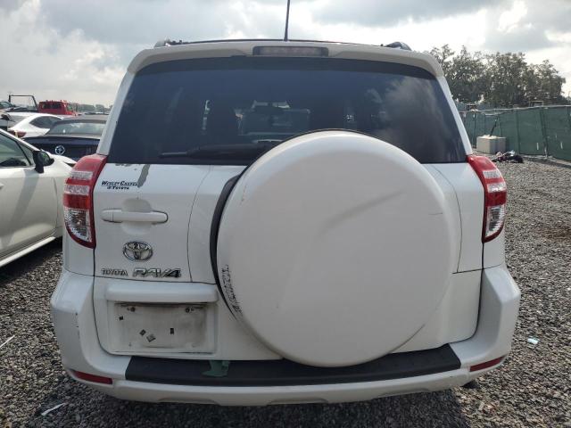 2T3ZF4DV2AW034439 - 2010 TOYOTA RAV4 WHITE photo 6