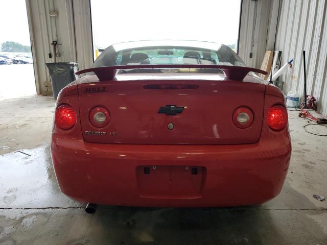 1G1AL18F977141122 - 2007 CHEVROLET COBALT LT RED photo 6