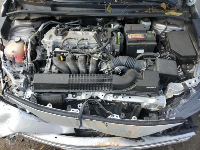 JTDEPMAE9MJ129972 - 2021 TOYOTA COROLLA LE 银色 照片 11