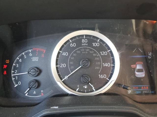 JTDEPMAE9MJ129972 - 2021 TOYOTA COROLLA LE 银色 照片 9