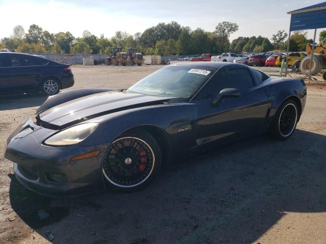 1G1YZ26E795108941 - 2009 CHEVROLET CORVETTE Z06 GRAY photo 1