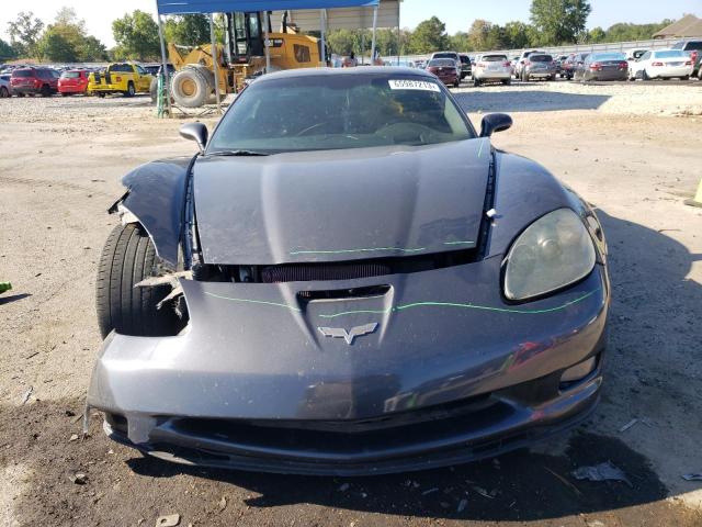 1G1YZ26E795108941 - 2009 CHEVROLET CORVETTE Z06 GRAY photo 5