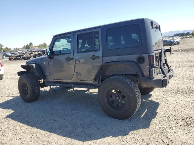 1C4BJWDG0EL218283 - 2014 JEEP WRANGLER U SPORT GRAY photo 2
