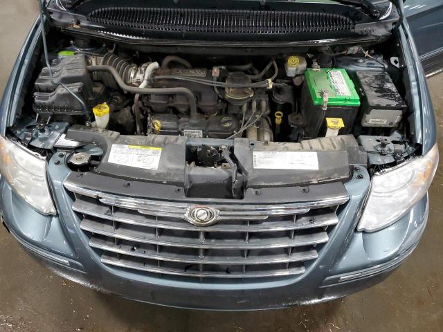 2A8GP64L97R314790 - 2007 CHRYSLER TOWN & COU LIMITED BLUE photo 12