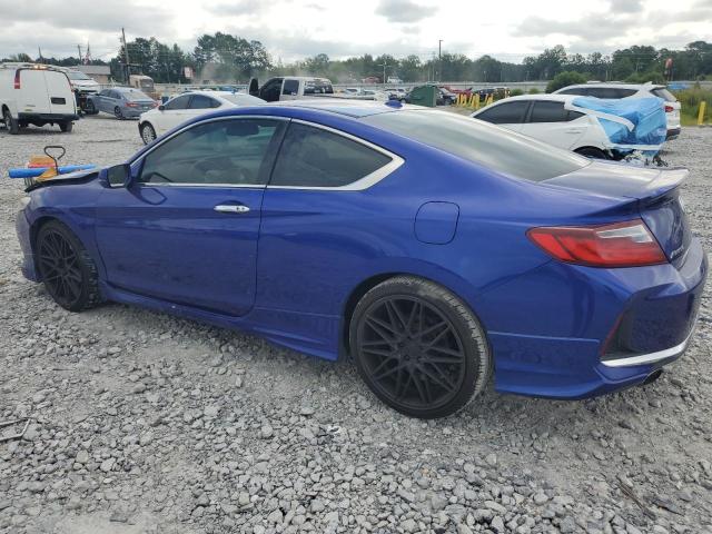 1HGCT2B92GA000535 - 2016 HONDA ACCORD EXL BLUE photo 2