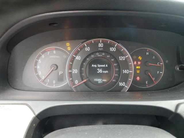 1HGCT2B92GA000535 - 2016 HONDA ACCORD EXL BLUE photo 9