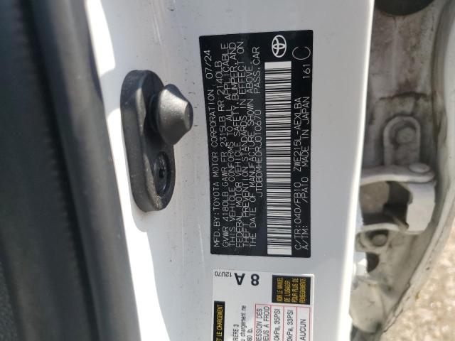 JTDBDMHE0RJ010670 - 2024 TOYOTA COROLLA LE WHITE photo 13
