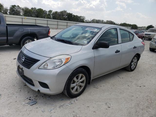 3N1CN7AP4EL855574 - 2014 NISSAN VERSA S SILVER photo 1