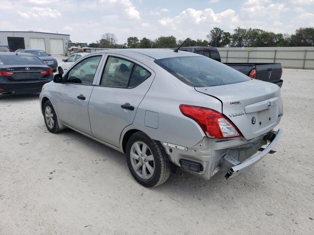 3N1CN7AP4EL855574 - 2014 NISSAN VERSA S SILVER photo 2