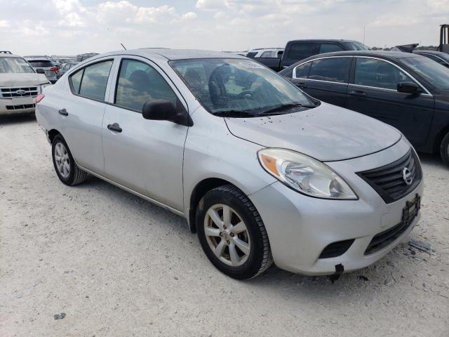 3N1CN7AP4EL855574 - 2014 NISSAN VERSA S SILVER photo 4