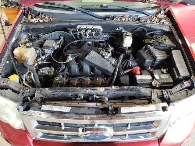 1FMCU93198KB79144 - 2008 FORD ESCAPE XLT RED photo 12