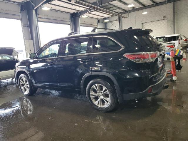 5TDJKRFH6ES059963 - 2014 TOYOTA HIGHLANDER XLE BLACK photo 2