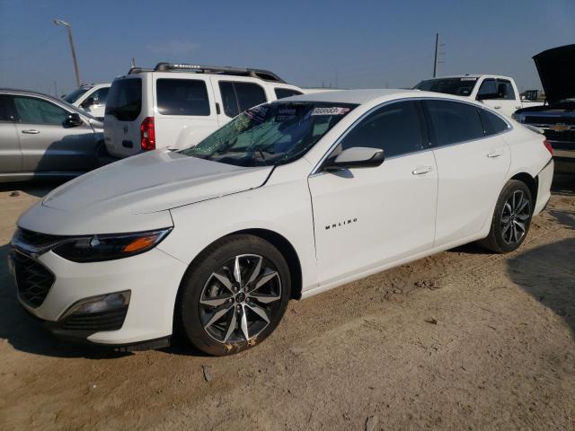 1G1ZG5ST2NF214637 - 2022 CHEVROLET MALIBU RS თეთრი ფოტო 1