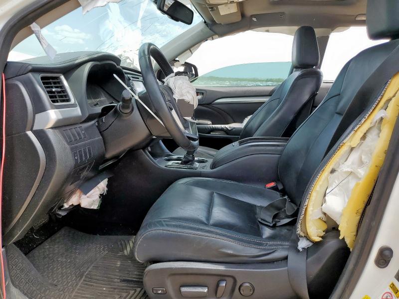 5TDKKRFH3FS050711 - 2015 TOYOTA HIGHLANDER XLE თეთრი ფოტო 7