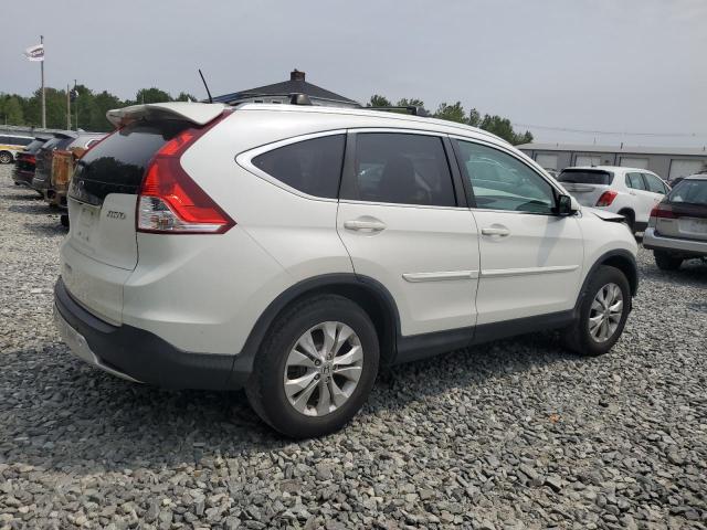 5J6RM4H75DL000255 - 2013 HONDA CR-V EXL WHITE photo 3