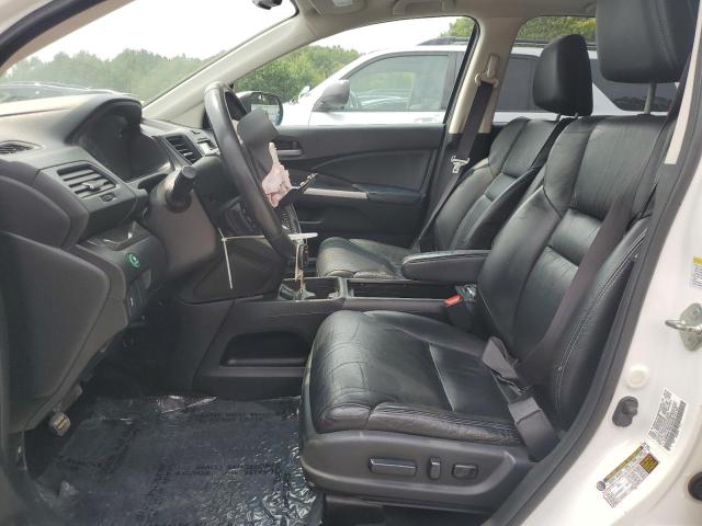 5J6RM4H75DL000255 - 2013 HONDA CR-V EXL WHITE photo 7