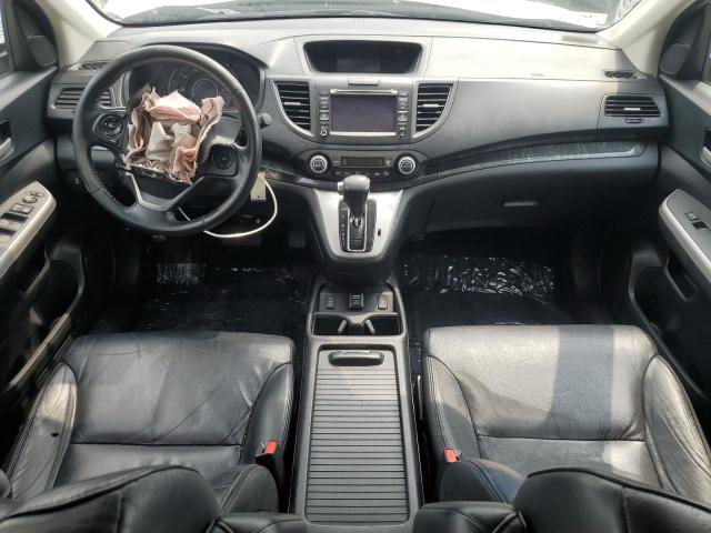 5J6RM4H75DL000255 - 2013 HONDA CR-V EXL WHITE photo 8