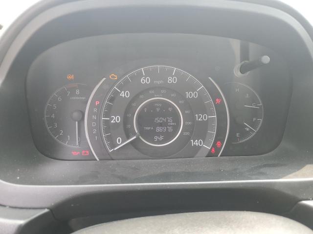 5J6RM4H75DL000255 - 2013 HONDA CR-V EXL WHITE photo 9