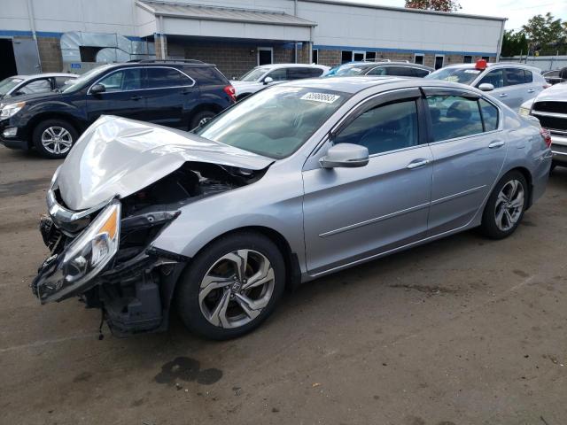 1HGCR2F88GA042823 - 2016 HONDA ACCORD EXL SILVER photo 1