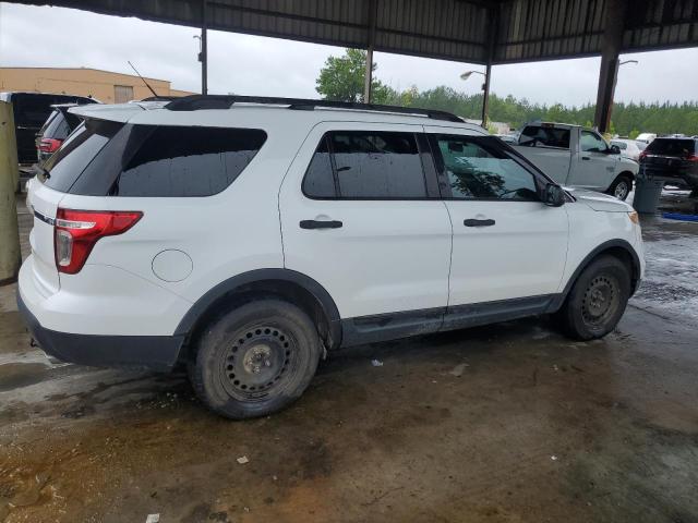 1FM5K8B87DGB88073 - 2013 FORD EXPLORER WHITE photo 3