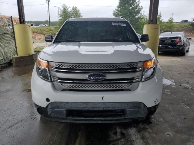 1FM5K8B87DGB88073 - 2013 FORD EXPLORER WHITE photo 5